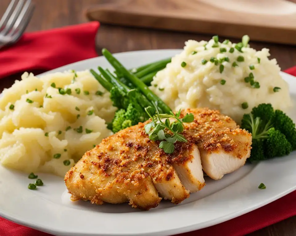 Delicious chicken with panko coating
