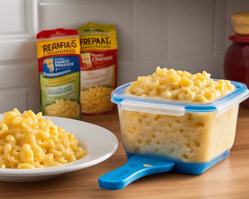 How to store leftover kraft mac and cheese