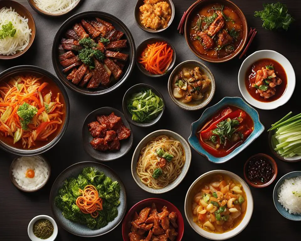 Traditional Korean side dishes