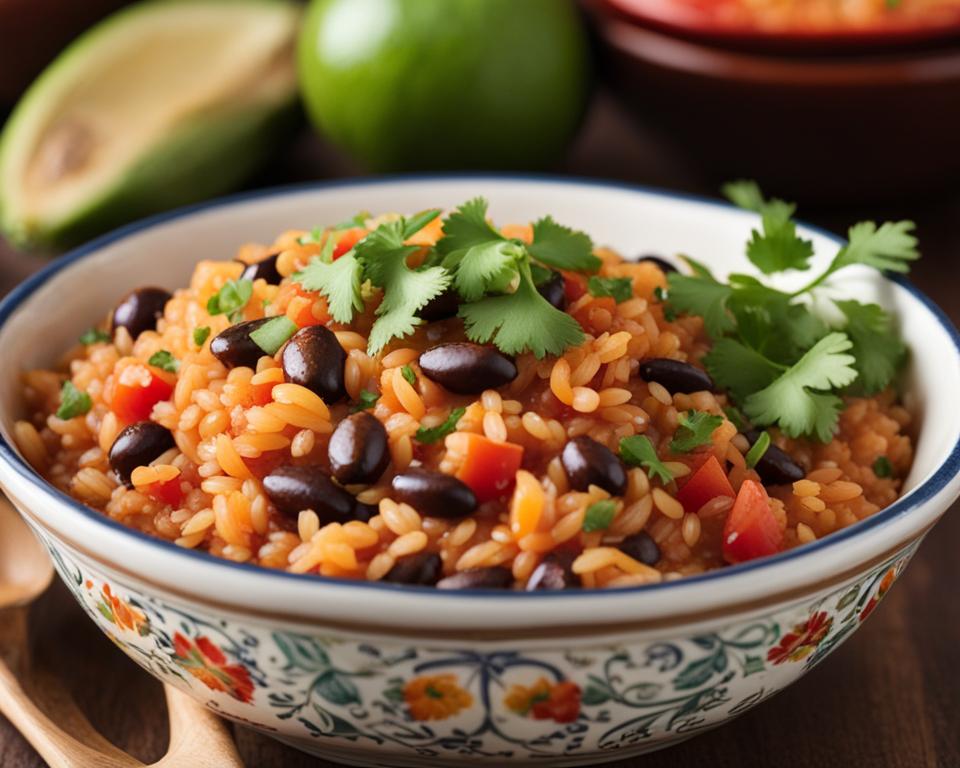 Vegan Mexican Rice and Beans