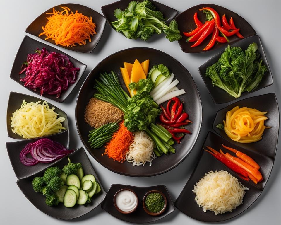 delicious korean vegetarian side dishes