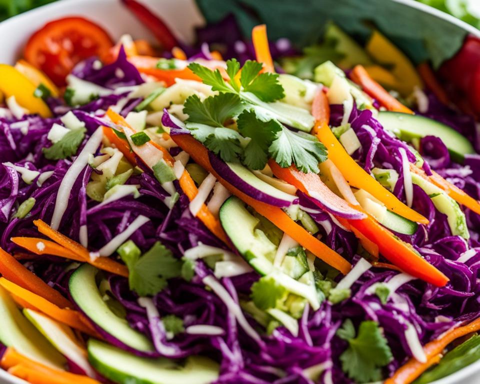 healthy low carb Mexican coleslaw