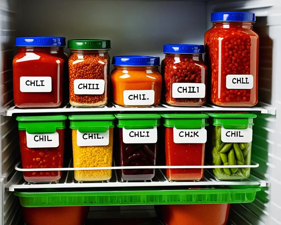 how to preserve leftover chili