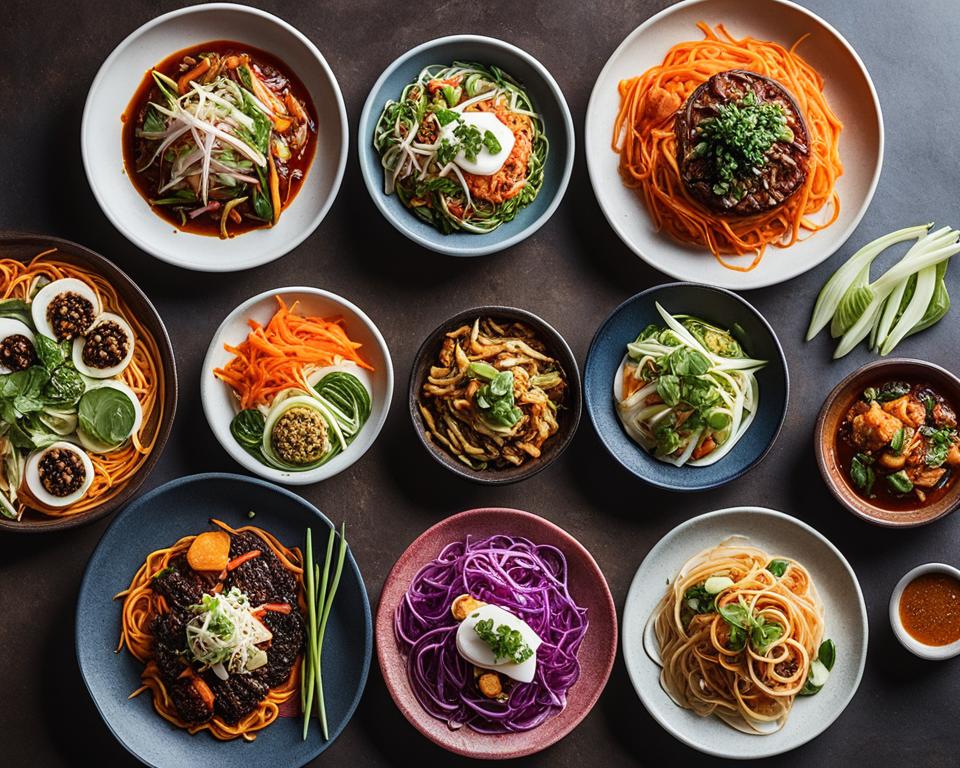 vegetarian korean side dishes
